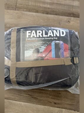 Men’s Black Sleeping Bag - Envelope Style  - new in sealed package